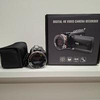 Videocamera 4K 48MP Camcorder per YouTube

