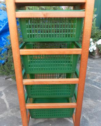 Carrello portavivande/portaoggetti