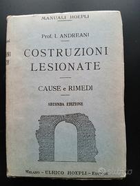 libri Hoepli costruzione lesionate