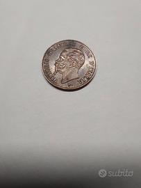 moneta 1 centesimo vittorio emanuele II 1867