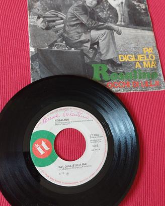 Vinile originale Ron del 1970. Rosalino.