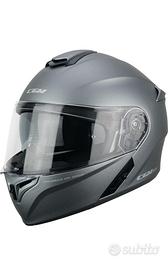 Casco cgm modulare con visiera e occhiali sole