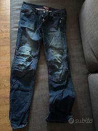 Jeans tecnici da moto OJ con protezioni Taglia 48