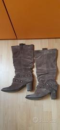 Stivali donna camoscio nr.38