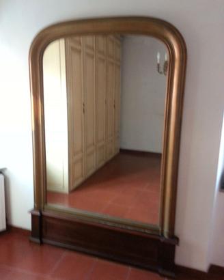 SPECCHIERA IN LEGNO DORATO