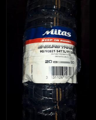 MITAS Enduro Trail XT + Dakar 90/90 B21 54T NUOVO