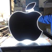 Logo apple luminoso