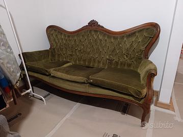 Divanetto anni '50 in stile vittoriano