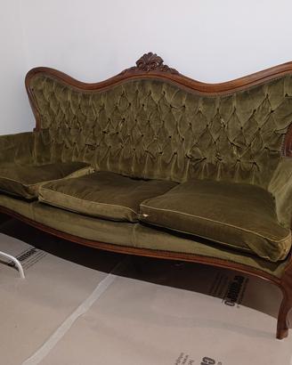 Divanetto anni '50 in stile vittoriano