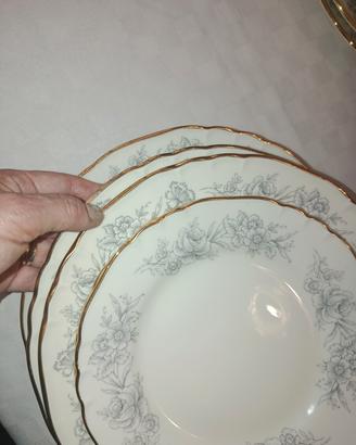 GINORI FILO ORO X 12 COPERTI COMPLETI (RM)