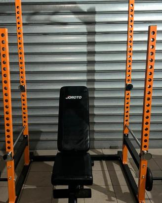 Palestra Completa Home Gym - Rack, Panca, Cavi