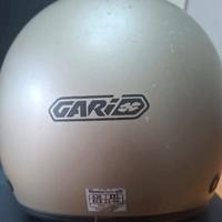 Casco grigio XL con visiera per il sole