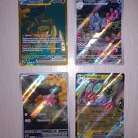 Lotto Carte Pokemon Ting-Lu EX 244/091 Gold Ita