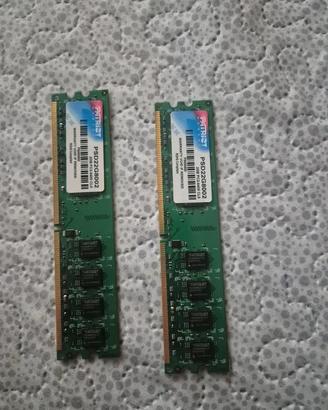 Lotto 2 memorie RAM (testate)