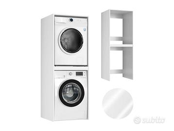 Mobile a colonna lavatrice e asciugatrice