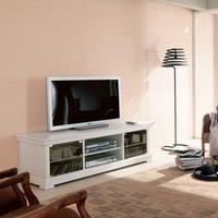 Mobile soggiorno madia base porta TV legno bianco 