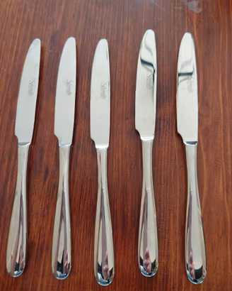 set 5 coltelli frutta /dessert Salvinelli inox