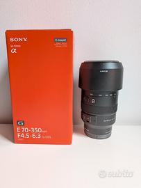 Sony SEL70350G - 70-350 mm F4.5-6.3 G

OSS Super t
