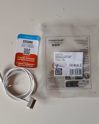 cavo USB C 30 pin adapter cable per vecchi apple 