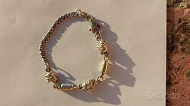 bracciale bambino  elefantino argento argento 925