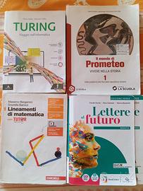 libri scolastici anno 1' chimico biologico 
