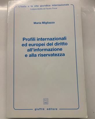 Profili internazionali ed europei del diritto all’