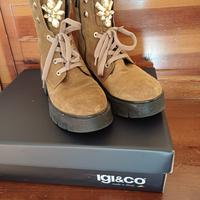 Stivaletto/Anfibi igi&co cognac