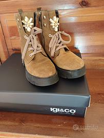 Stivaletto/Anfibi igi&co cognac