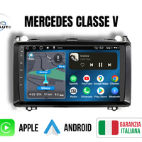 Mercedes classe V Autoradio Android 9 pollici +KIT