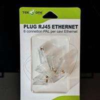 Cavo Ethernet 5mt +6 connettori nuovi