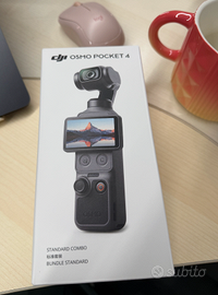 DJI Osmo Pocket 4 – NUOVO / NEW – €460