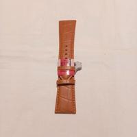 cinturino per orologio pelle marrone chiaro 30mm 