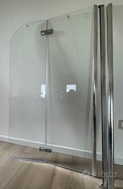 Parete sopravasca in vetro 90x140 cm – NUOVA