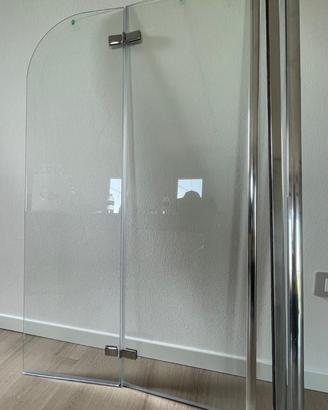 Parete sopravasca in vetro 90x140 cm – NUOVA