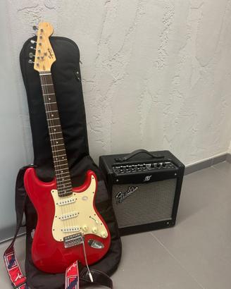 Chitarra Elettrica Squier Stratocaster e Custodia