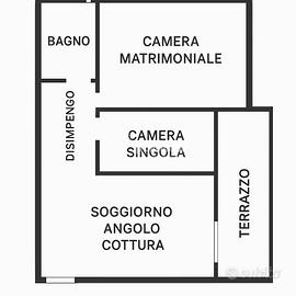 Luminoso Trilocale con Terrazzo Abitabile e Spazi