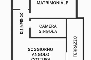 Luminoso Trilocale con Terrazzo Abitabile e Spazi