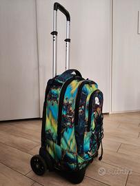 Zaino cartella con trolley