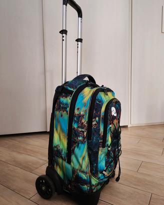 Zaino cartella con trolley