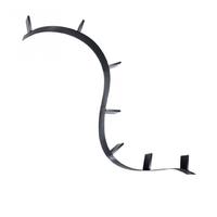 libreria Kartell, bookworm nero 7 reggilibri