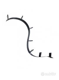 libreria Kartell, bookworm nero 7 reggilibri