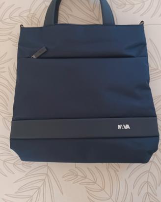 Borsa portacomputer nuova NAVA blu