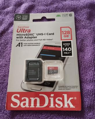 Micro SD SanDisk Ultra 128Gb