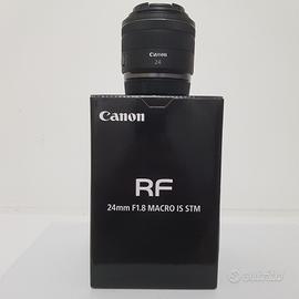 Obiettivo Canon RF 24mm F1.8 Macro IS STM usato