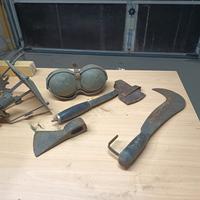 pentole in rame e oggetti vari vintage 