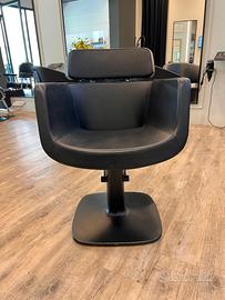 Poltrona parrucchiere Maletti con pompa