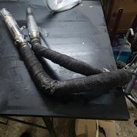 Scarico per moto/Honda Shadow  vt600