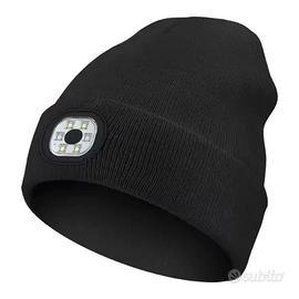 Cappello Invernale con Torcia Led Frontale