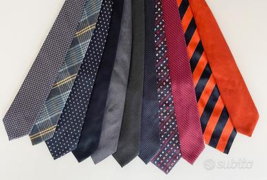11 cravatte - Marinella, Oxford...