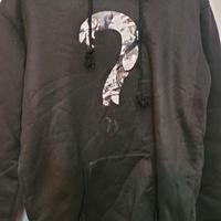 Felpa Cappuccio stampa "?"